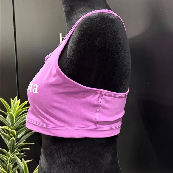 Columbia Medium Impact Pullover Racerback removable cups,wicks moisture,stretch - Picture 3 of 10